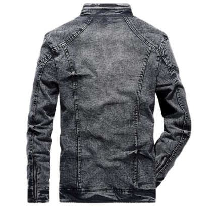Men's retro denim jacket