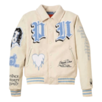 Custom plus size wool varsity jacket manufacturer