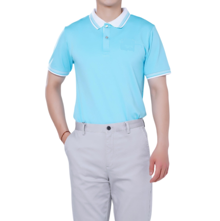 Embroidered logo polo shirt