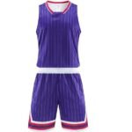 100% polyester basketball jersey set