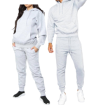 Custom unisex cotton sweatsuit set