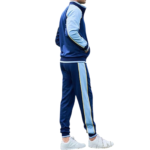 Unisex football tracksuit jacket and pants