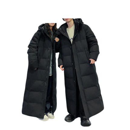 Custom unisex long down parka jacket manufacturer