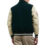 Plain varsity jacket for custom printing