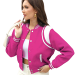 Wholesale women's varsity jacket manufacturer