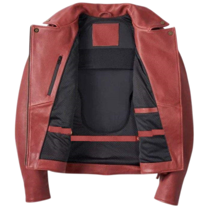 Women's queen leather biker jacket