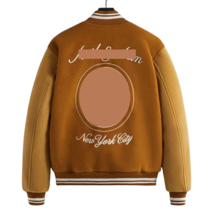 Fully wool baseball varsity jacket