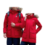 Unisex long winter parka