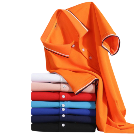 Men's cotton polo shirt