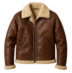 Men’s aviator bomber jacket