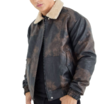 Men’s faux fur winter coat