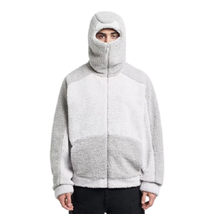 OEM men's sherpa fleece hoodie