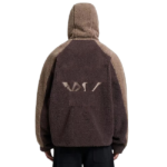 Custom men's sherpa hoodie