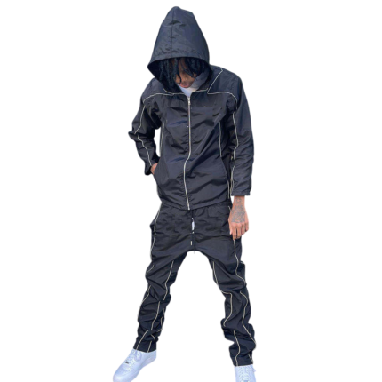 Men's hooded winter tracksuit