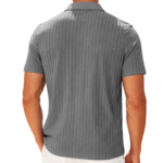 Men's jacquard polo shirt