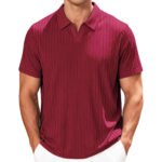 Men's Johnny collar polo