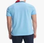 Custom men's organic cotton polo