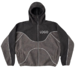 Men's sherpa fleece jacket