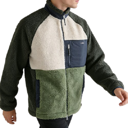 Custom men's corduroy sherpa jacket