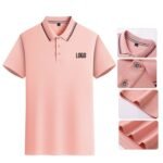 Men's polyester polo shirt fabric