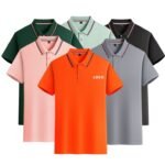 Men's polyester polo shirt