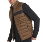 Men's quilted bodywarmer vest