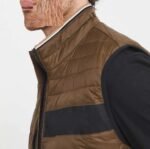 Men's quilted padded bodywarmer