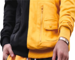 OEM men's color block tracksuit manufacturer
