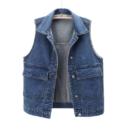 Women's summer denim vest