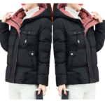 Women’s slim fit padded winter parka