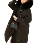 Women’s maxi long down puffer jacket
