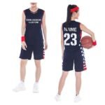 Sublimation women’s basketball uniform