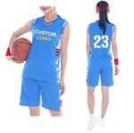100% polyester women’s basketball set