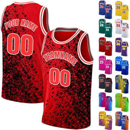 Youth custom basketball jersey set
