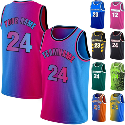 Youth basketball singlet and shorts kit