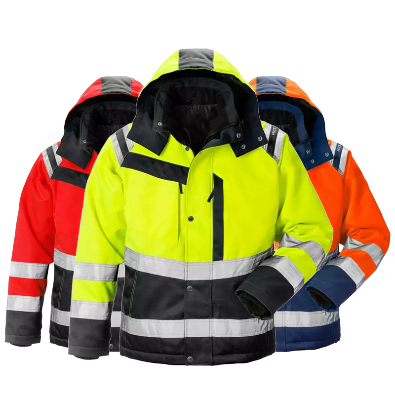 ANSI Class 3 Waterproof High Visibility Reflective Safety Vest (1)