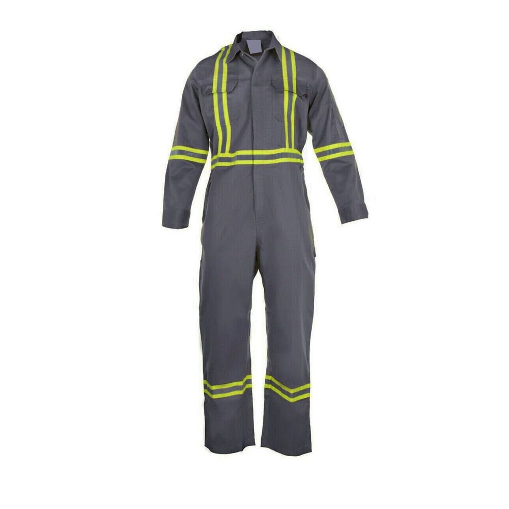 Cotton Ripstop Multi-Pocket Industrial Work Coverall Long Sleeve Uniform (5)