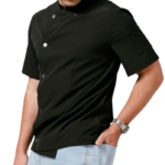 Single breasted poly cotton chef jacket