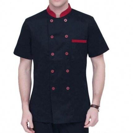 OEM wholesale short sleeve chef jacket