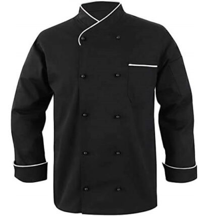 Custom logo poly cotton chef jacket