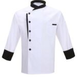 Quick-dry double-breasted chef jacket
