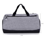 Dry wet separation gym duffel bag