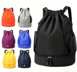 Custom sports drawstring backpack manufacturer
