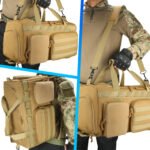 Custom carry-on travel duffle bag
