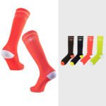 Anti-slip soccer football socks