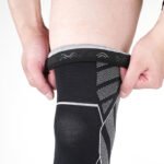 Fitness knee compression sleeve