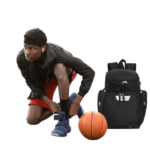 Large capacity gym bag compartments