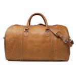 Custom leather duffle bag manufacturer