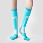 Custom running cycling knee high socks