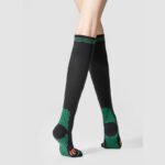 Elastic knee high sports socks